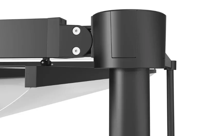 Una pergola leggera iconica e distintiva